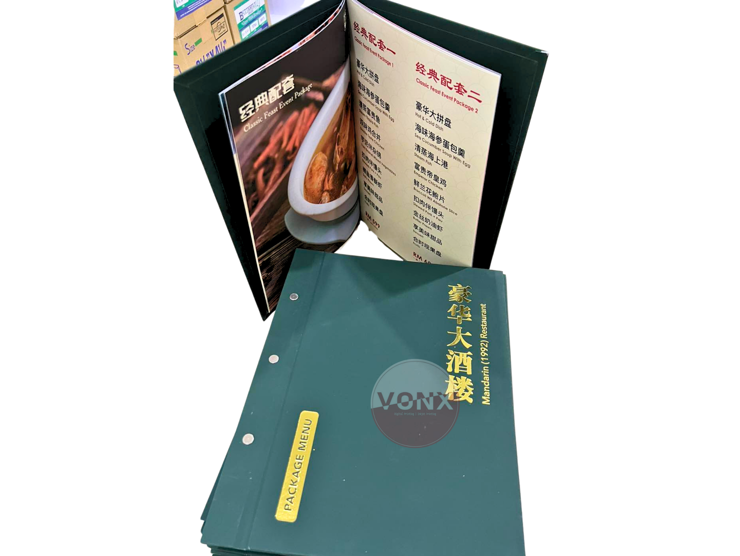 Menu & Bill Book Printing 4