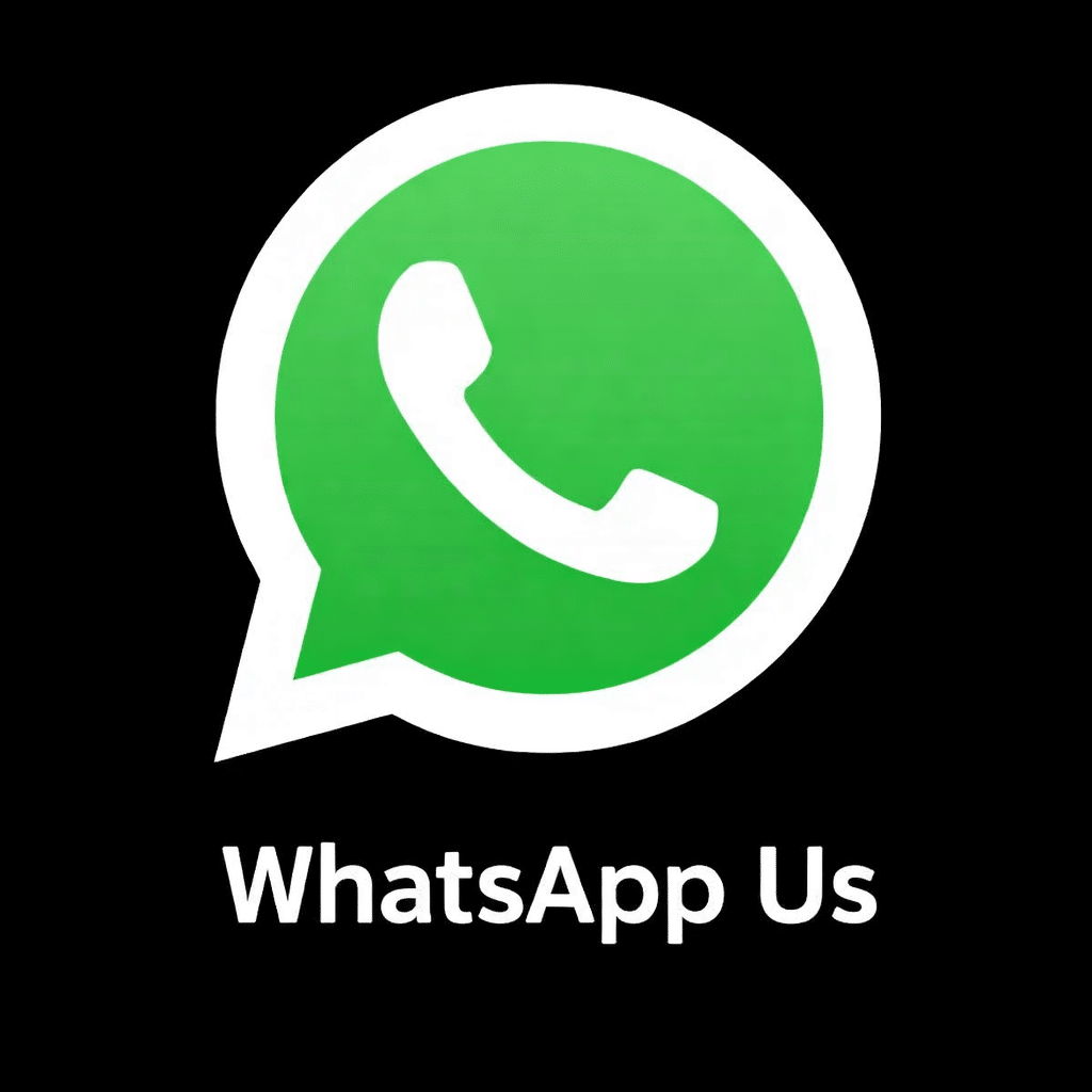 whatsapp us logo design